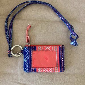 Vera Bradley Wallet Pouch and Lanyard